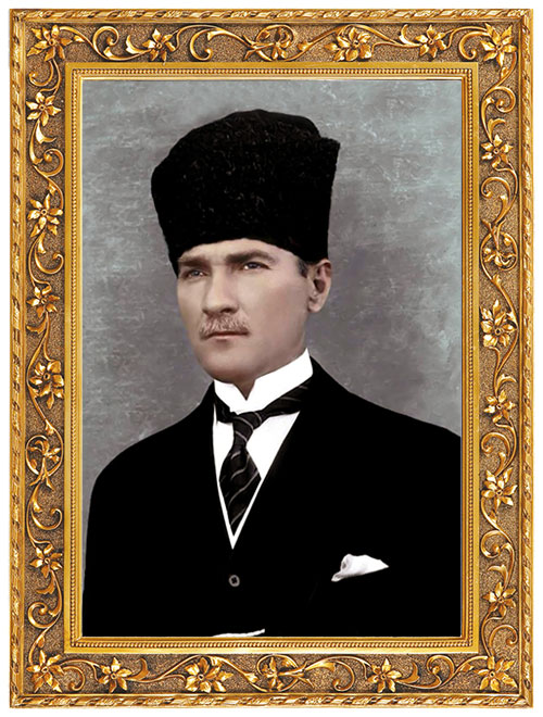 Çerçeveli Atatürk Posteri Model ve Çeşitleri - Atatürk Resmi