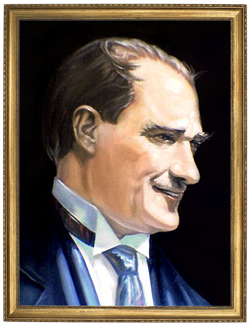 Çerçeveli Atatürk Posteri Model ve Çeşitleri - Atatürk Resmi