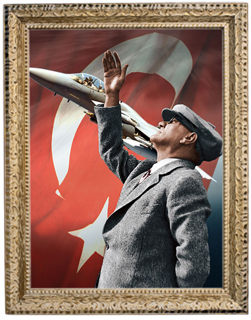 Çerçeveli Atatürk Posteri Model ve Çeşitleri - Atatürk Resmi
