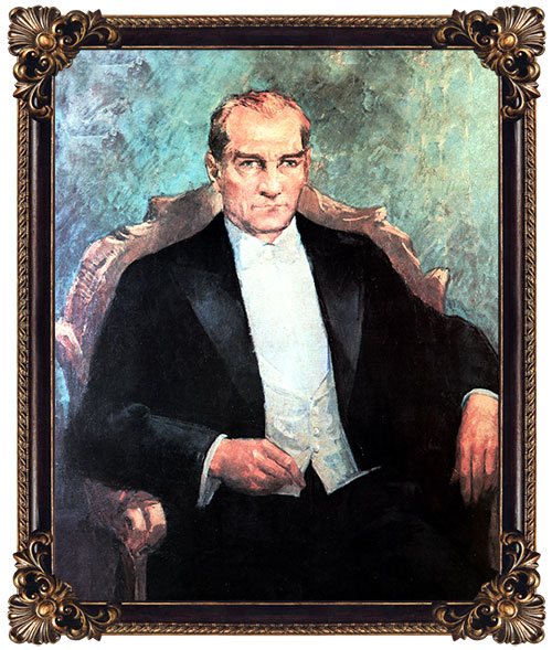 Çerçeveli Atatürk Posteri Model ve Çeşitleri - Atatürk Resmi