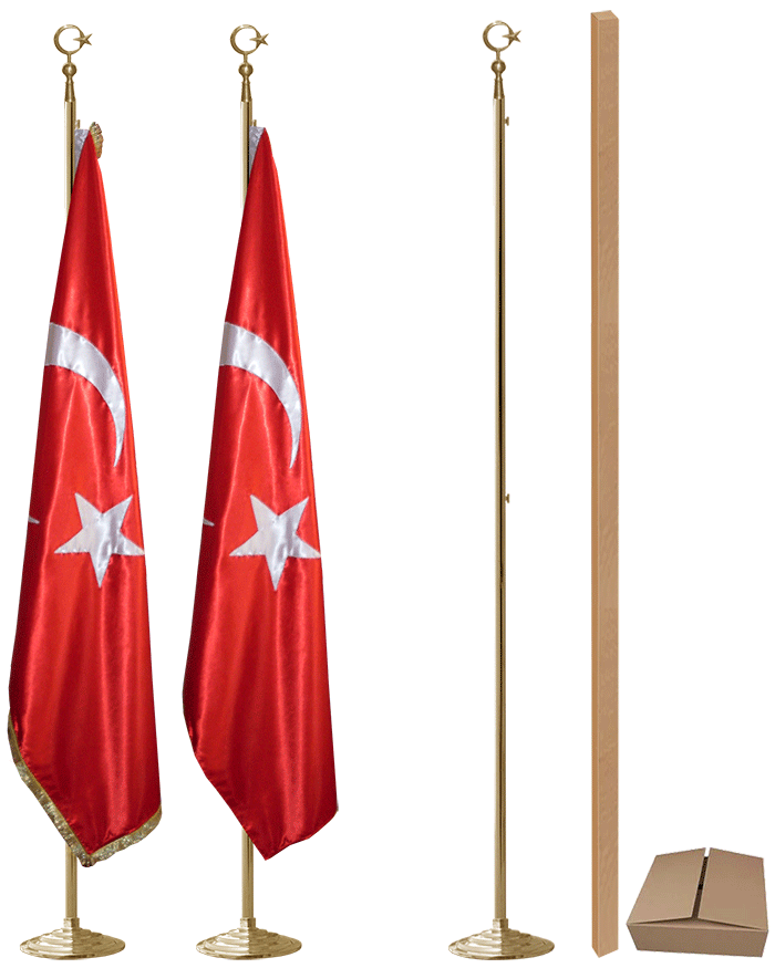 Pirinç Makam Bayrak Direği - Salon Direği - PİRİNÇ MAKAM DİREĞİ