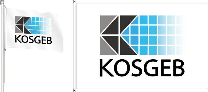 KOSGEB Bayrağı ve Flamaları
