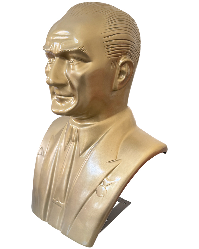 60 cm Fiberglass Atatürk Büstü - 60FGKM1