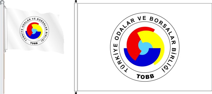 TOBB - Türkiye Odalar ve Borsalar Birliği Bayrak ve Flamaları