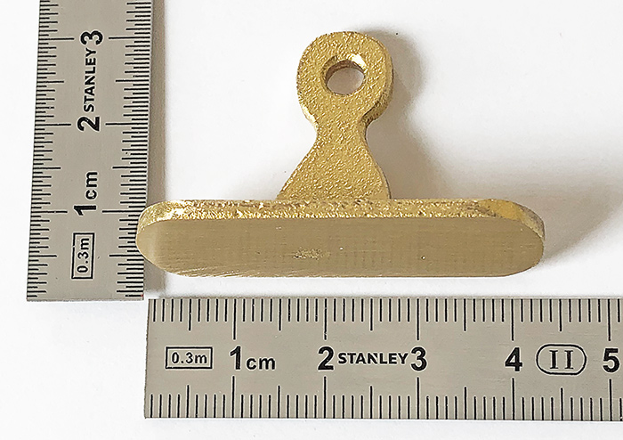 KM03 - Büyük Boy Pirinç Kazıma İmza Mühürü