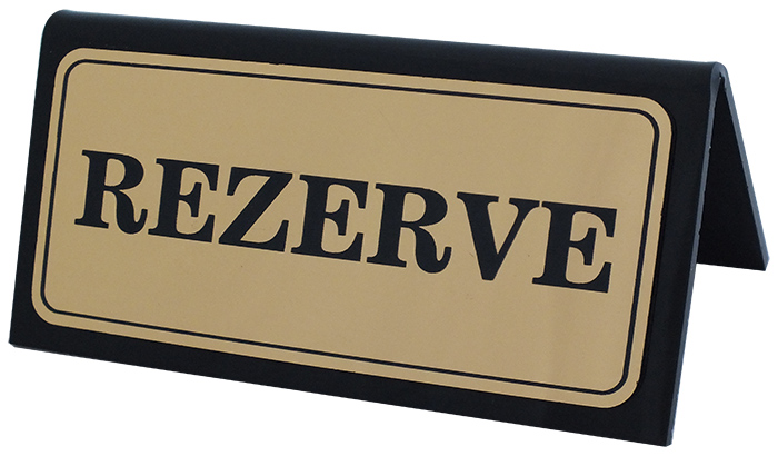 R01 - Pleksiglass Masa Rezerve Yazıları