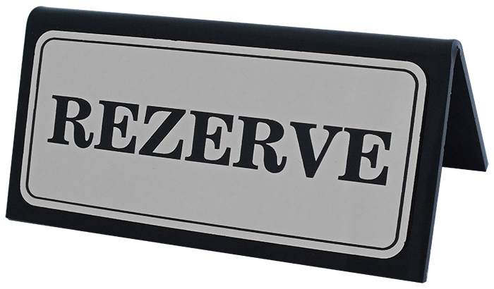 R01 - Pleksiglass Masa Rezerve Yazıları