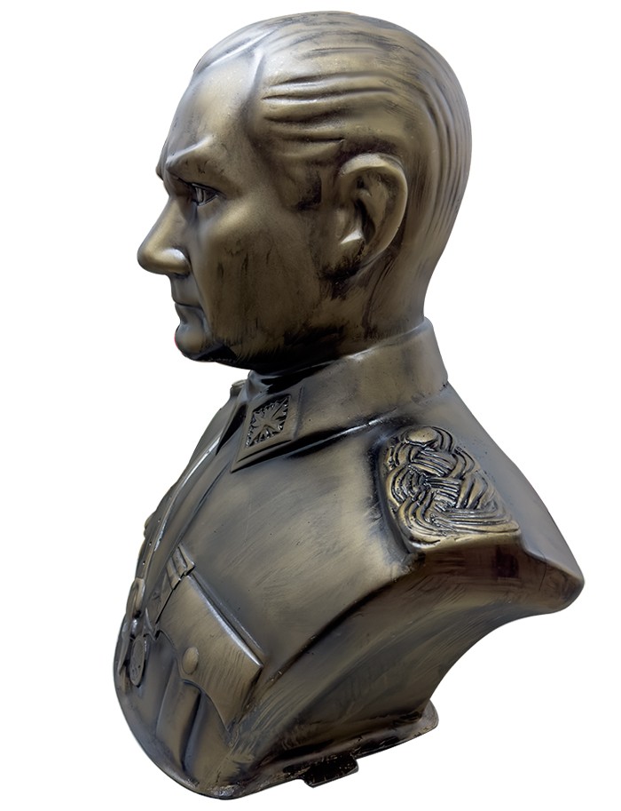 80 cm Fiberglass Maraşal Atatürk Büstü - 80FGAKM2
