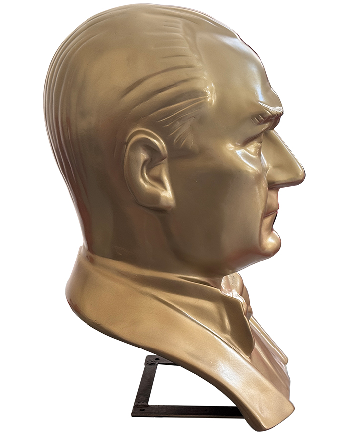 60 cm Fiberglass Atatürk Büstü - 60FGOM1