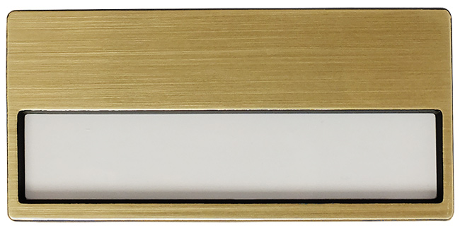 PYK01 PVC Plastik Yaka İsimliği - ALTIN