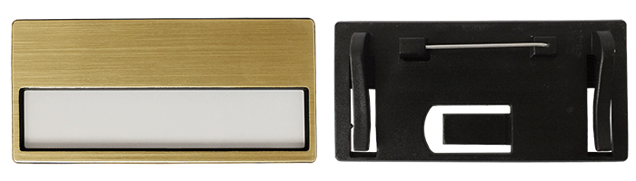 PYK01 PVC Plastik Yaka İsimliği - ALTIN