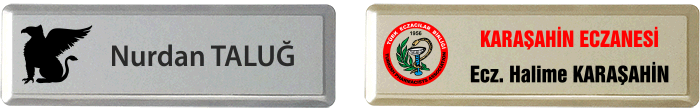MYK03 Metal Yaka İsimliği