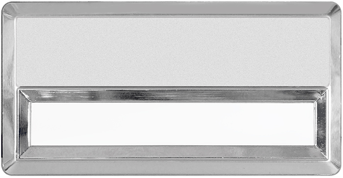 MYK06 Pencereli Metal Yaka İsimliği