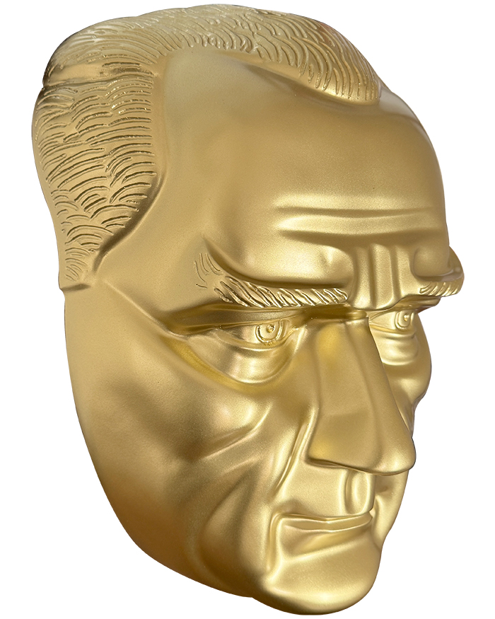 40 cm Fiberglass Atatürk Maskı