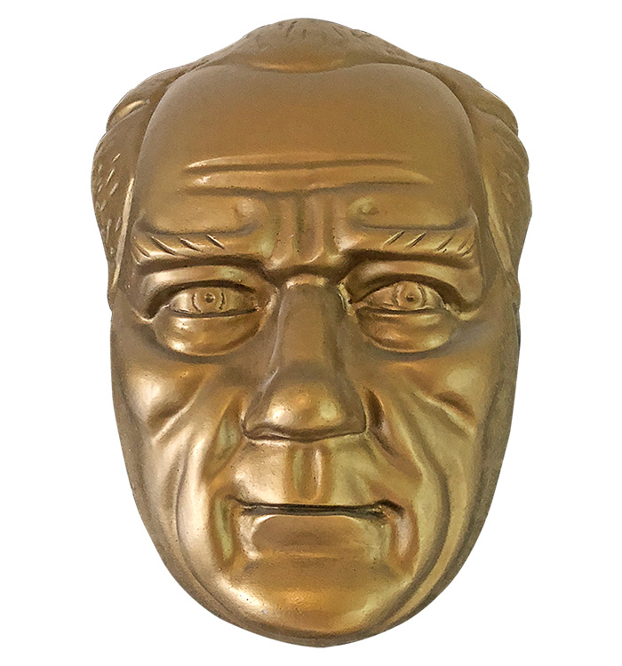 40 cm Döküm Alüminyum Atatürk Maskı