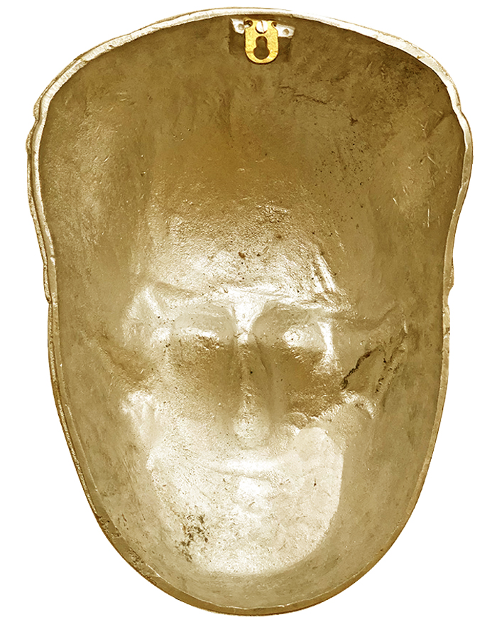 40 cm Döküm Alüminyum Atatürk Maskı