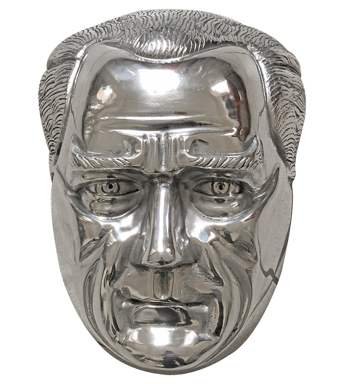 40 cm Döküm Alüminyum Atatürk Maskı