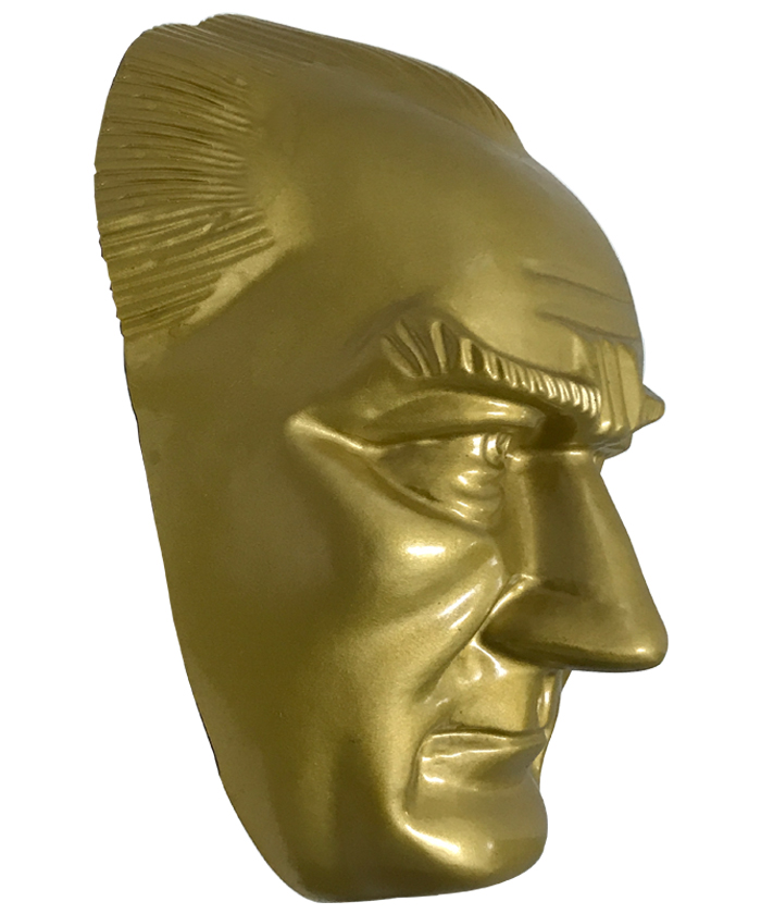 50 cm Fiberglass Atatürk Maskı