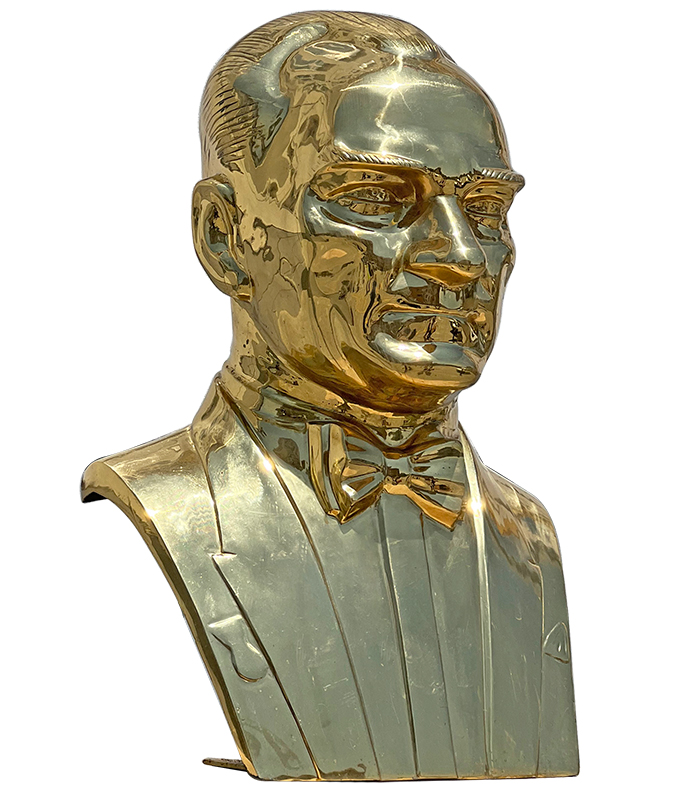 85 cm Pirinç Atatürk Büstü - 85PABKM