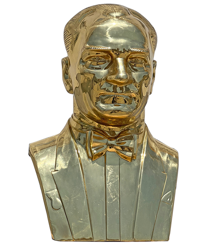 85 cm Pirinç Atatürk Büstü - 85PABKM