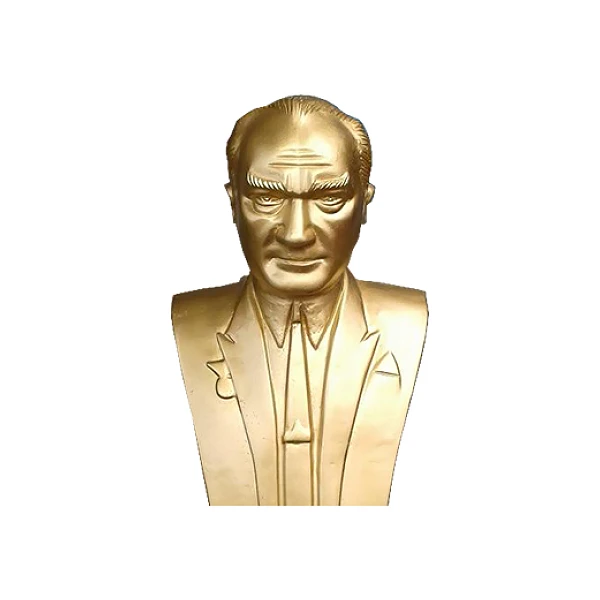 55 cm Alüminyum Atatürk Büstü - 55AABS