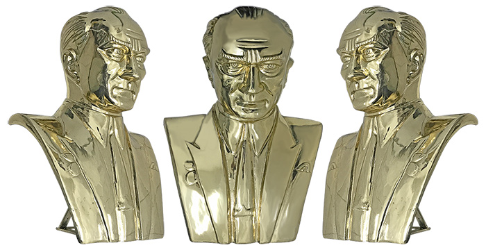 100 cm Pirinç Atatürk Büstü - 100PABKM