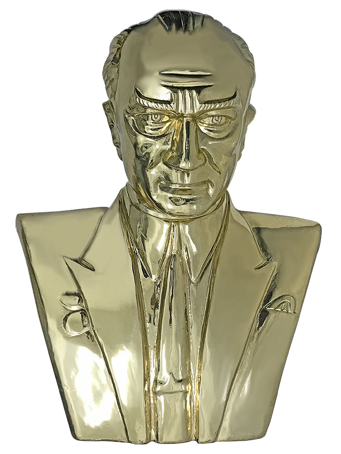 100 cm Pirinç Atatürk Büstü - 100PABKM