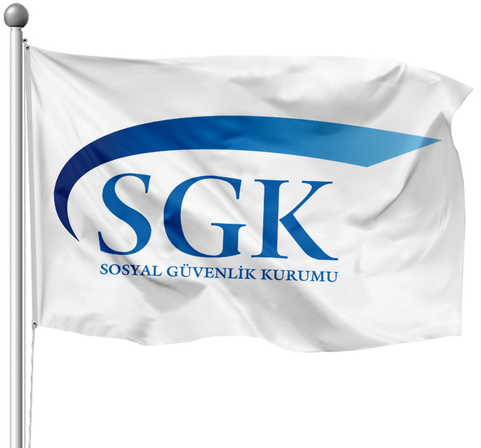 SGK Bayrak ve Flamaları - Sosyal Güvenlik Bayrağı