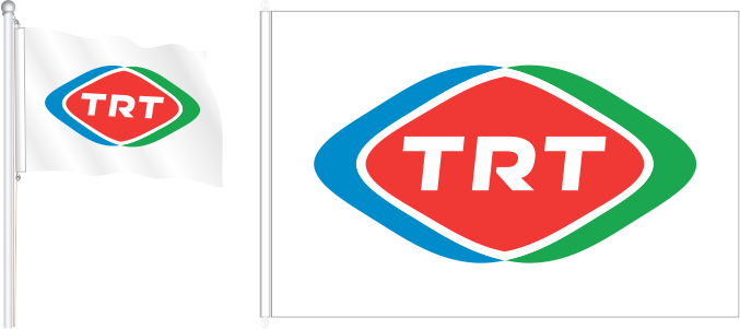 TRT Türkiye Radyo, Televizyon Kurumu Bayrak ve Flamaları