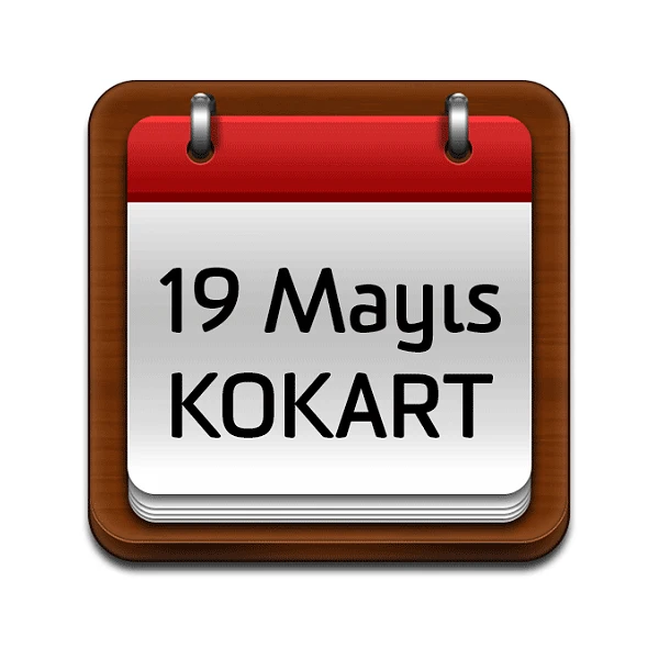 19 Mayıs Atatürk'ü Anma, Gençlik ve Spor Bayramı Saten Yaka Kokartı