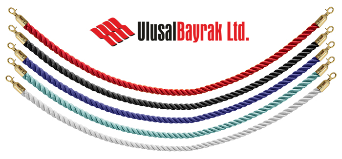 PBH02 Kırmızı Bariyer Halatı Kordon