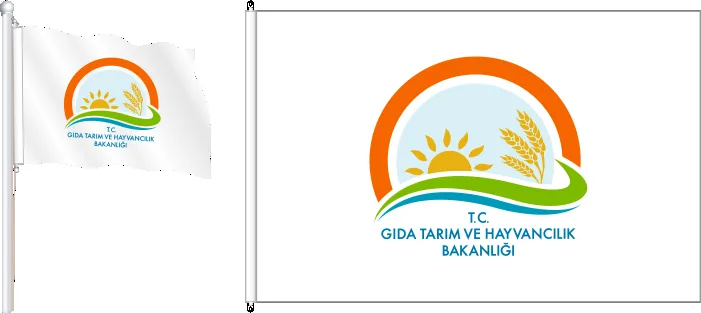 T.C. Gıda, Tarım ve Hayvancılık Bakanlığı Bayrak ve Flamaları