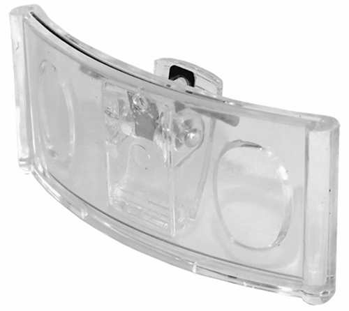 AK1 Akrilik Şeffaf Oval Yaka İsimliği