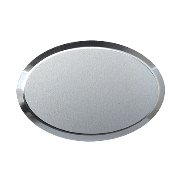 MYK08 Oval Metal Yaka İsimliği