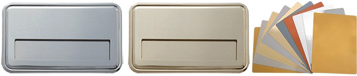 MYK10 Metal Yaka İsimliği