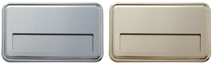 MYK10 Metal Yaka İsimliği