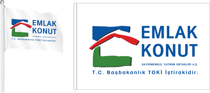 Emlak Konut GYO A.Ş. Bayrak ve Flamaları
