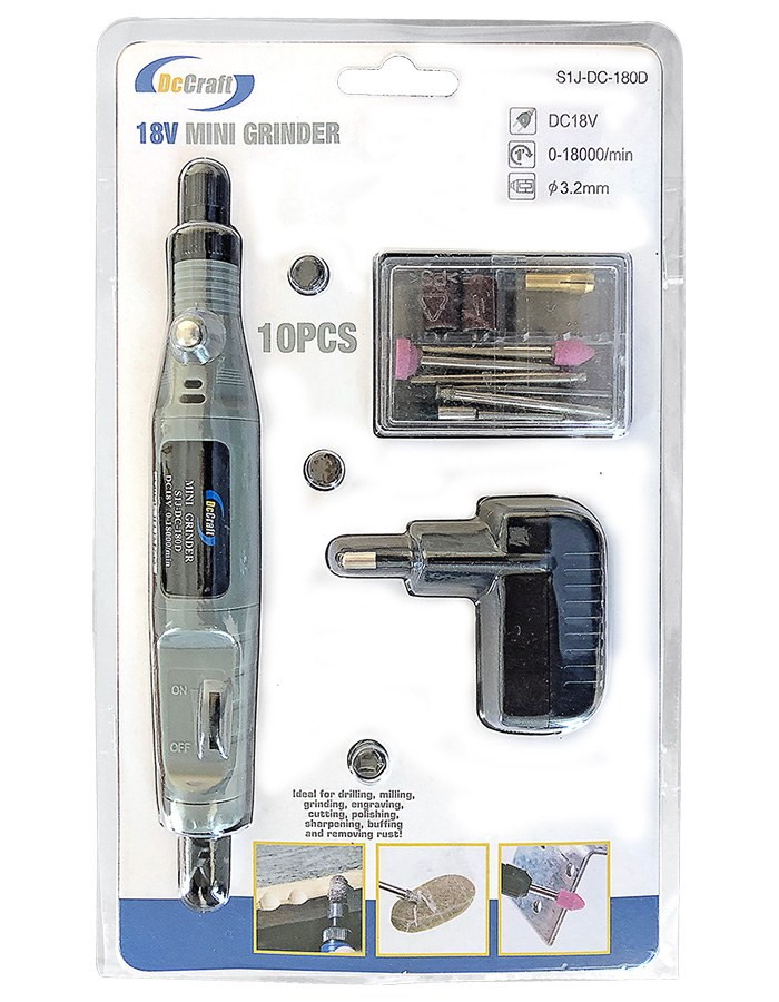 Mühür Kazıma Makinası - İmza Mühürü Kazıma El Motoru - DC CRAFT DC18V