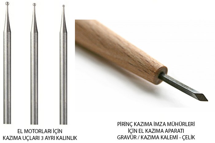 Mühür Kazıma Makinası - İmza Mühürü Kazıma El Motoru - DC CRAFT DC18V