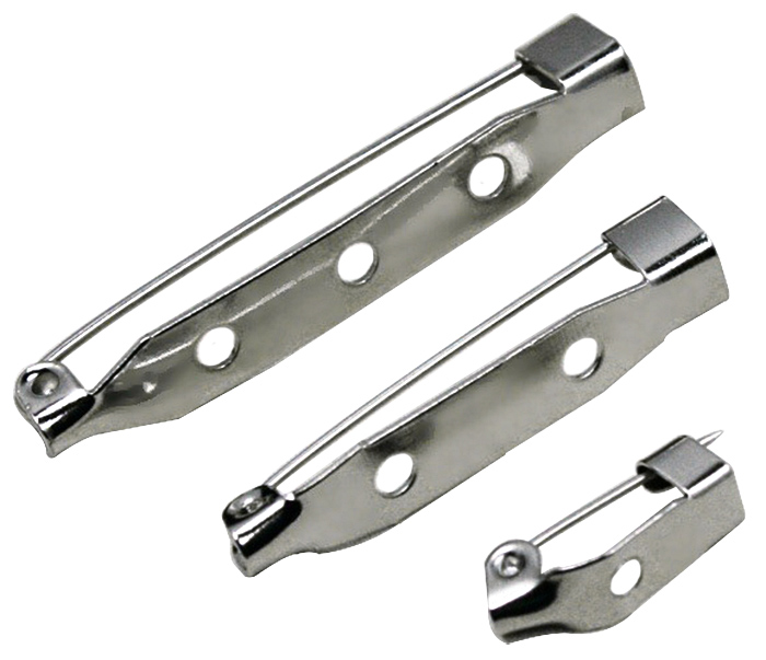 YK11 Metal Yaka İsimliği İğnesi - Broş İğnesi 38,5 mm
