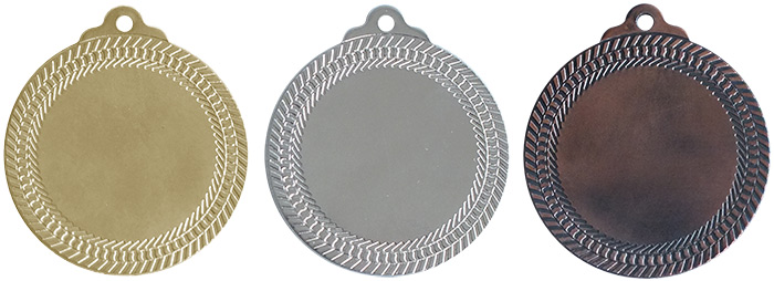 M5 - Pres Baskı Madalya - Altın, Gümüş, Bronz