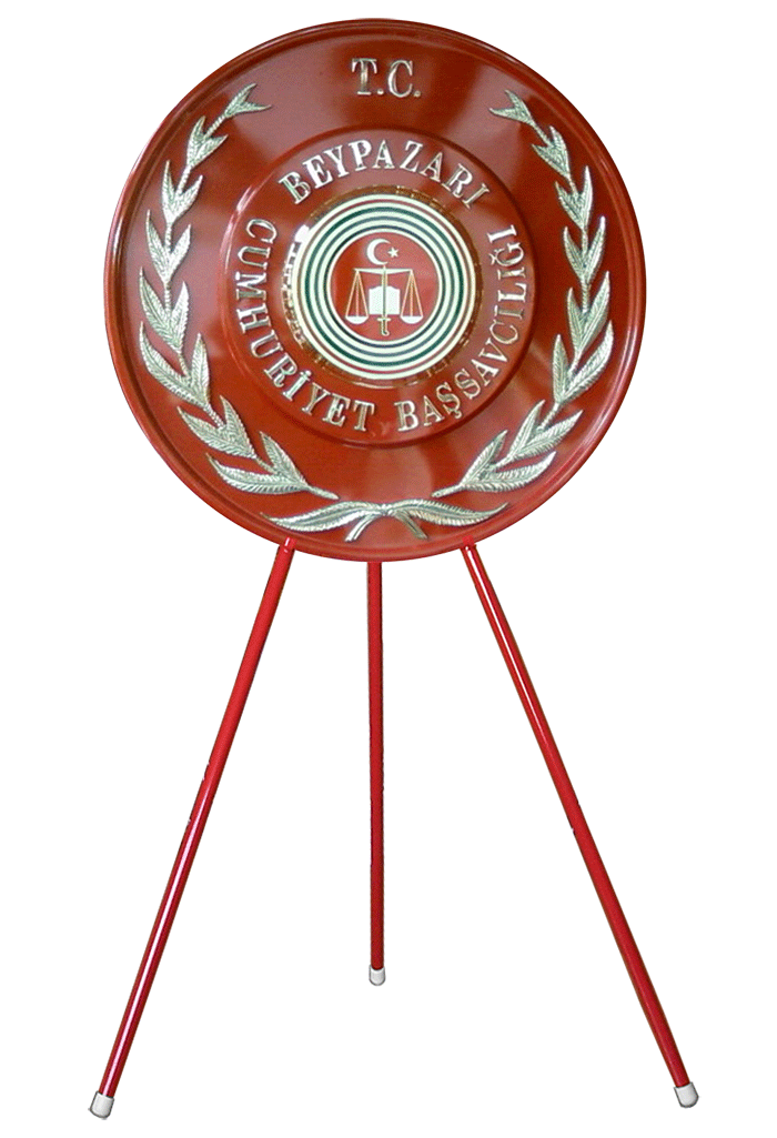 Zeytindalı Modeli Döküm - METAL TÖREN ÇELENGİ