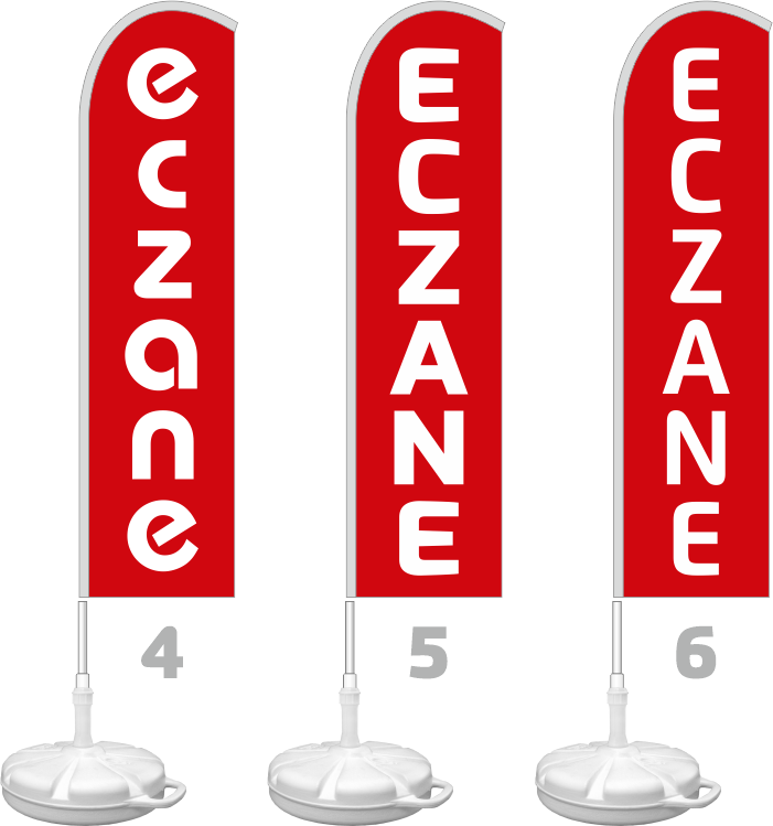 Eczane Yelken Bayrağı - Eczane Bayrakları