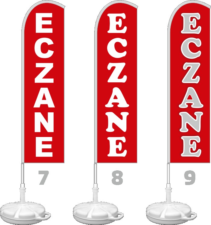 Eczane Yelken Bayrağı - Eczane Bayrakları