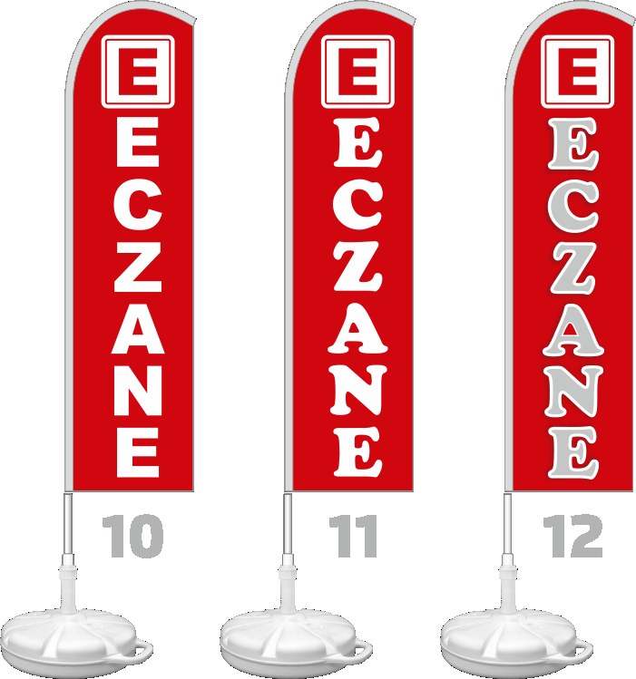 Eczane Yelken Bayrağı - Eczane Bayrakları