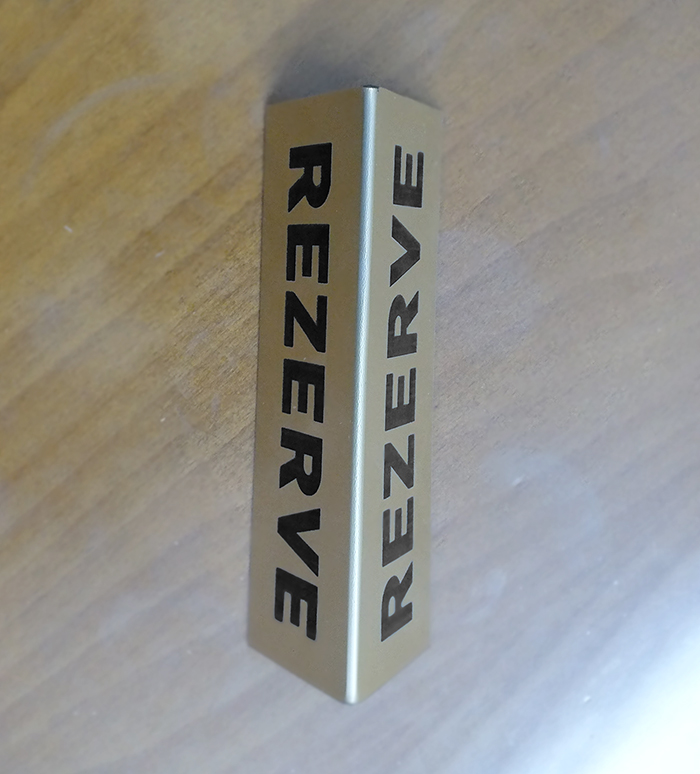 R03 - Rezopal - Lazer Kazıma Rezerve Yazıları