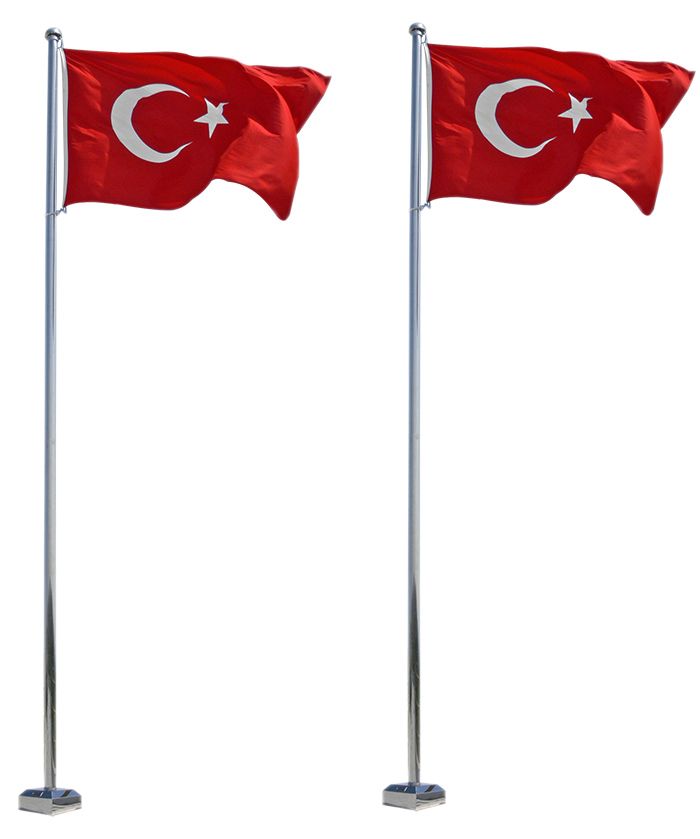 Paslanmaz Dış Mekan Bayrak Direği Model ve Çeşitleri