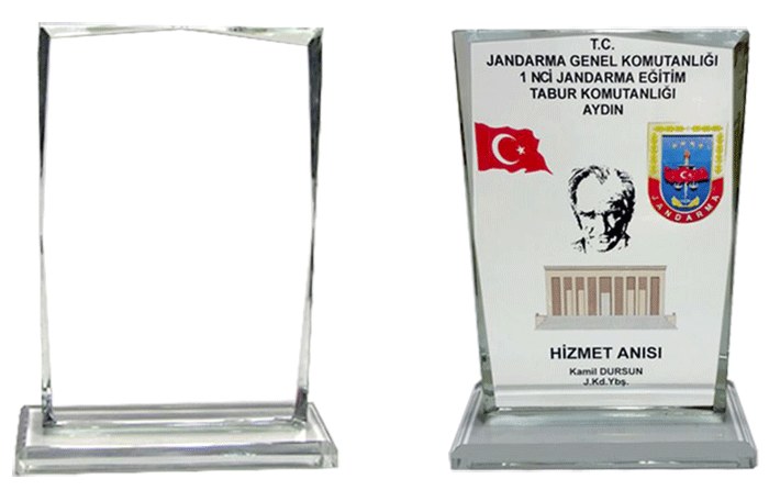 P142 Kristal Plaket