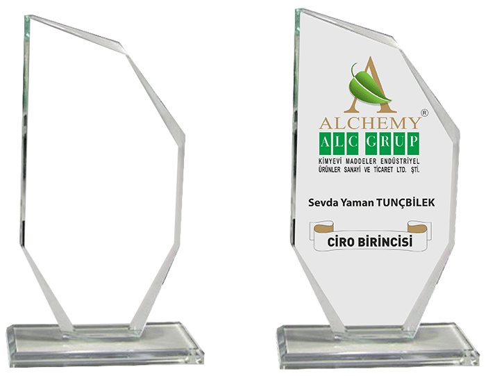 P215 Kristal Plaket