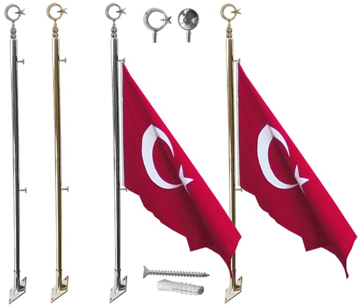 Ekonomik Duvar Tipi Bayrak Direği